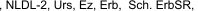 , NLDL-2, Urs, Ez, Erb,  Sch. ErbSR,